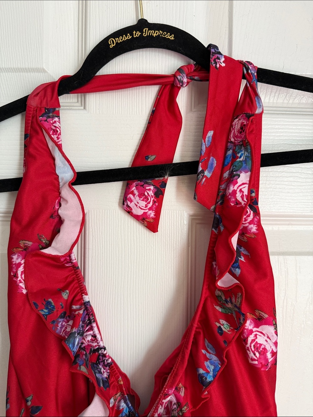 ModCloth One-Piece Swimsuit with Ruffle Detail - Picture 2 of 5